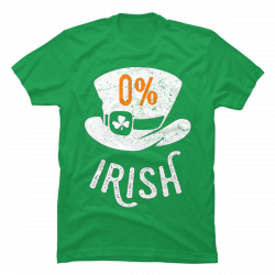 0 irish t shirt